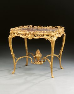 Une table centrale Napoléon III, par Maison Millet, Paris, c.1860