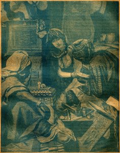 Un bazar à Lahore, Inde. Gravure dans « La Terre Illustrée » n°94 du 25 août 1892