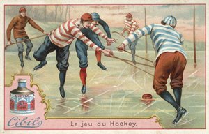 Un jeu de hockey - French School