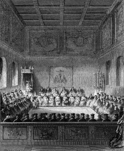 Une séance au Parlement de Bretagne en 1613