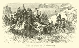 Une tribu de Gaulois en expédition