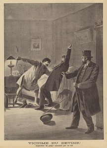 Une victime du devoir. Meurtre d