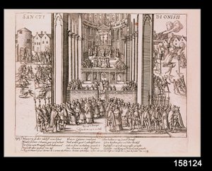 Abjuration de Henri IV (1553-1610) à Saint-Denis le 15 juillet 1593