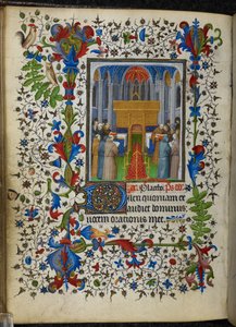 Offices des Morts (Vêpres) des Heures du Chevalier, c.1420