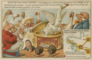 Publicité pour Amieux Frères Pâté de Foie Gras
