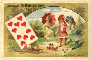 Publicité chromolithographique des chocolats Guérin Boutron - French School