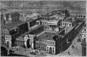 Vue aérienne du Palais de la Légion d