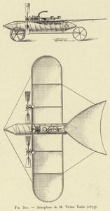Aéroplane de M Victor Tatin (1879)