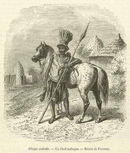Afrique centrale, Un Chef mousgou - French School