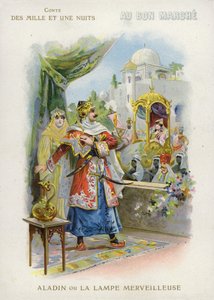 Aladin et la lampe magique - French School