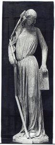 Figure allégorique de la Synagogue, portail du transept sud de la cathédrale, c.1230 - French School