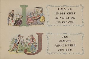 Alphabet De La Phosphatine Falières (lithographie en couleur) - French School