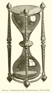 Un sablier du XVIe siècle, œuvre française