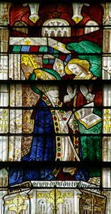 Un ange annonce la mort de Saint Taurin