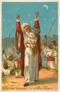 Un uléma prêchant le Jihad