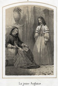 Gravure anonyme du 19ème siècle - French School