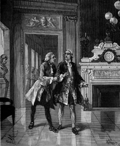 Antoine Laurent de Lavoisier (1743-1794) refuse le poison proposé par un ami pour éviter les souffrances de son exécution