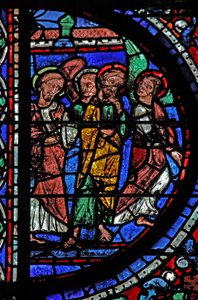 Apôtres montrant la mort de la Vierge - French School
