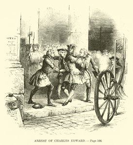 Arrestation de Charles Edward - French School