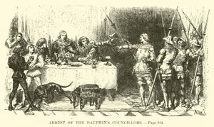 Arrestation des conseillers du Dauphin - French School