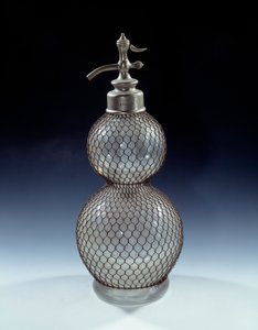 Art France : Siphon en verre, 20ème siècle