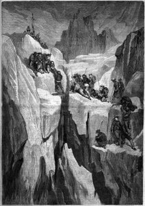 Ascension du Mont Blanc, 5 juillet - French School