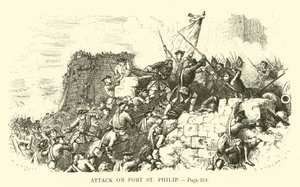 Attaque du fort Saint-Philippe