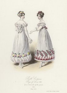 Costumes de bal, règne de Louis XVIII
