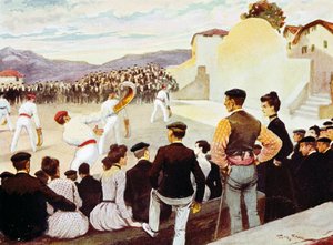 Pelote basque, septembre - French School