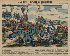 Bataille de Wissembourg, Guerre franco-prussienne, 4 août 1870