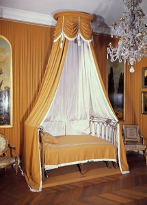 Lit à baldaquin, vers 1790-91 - French School