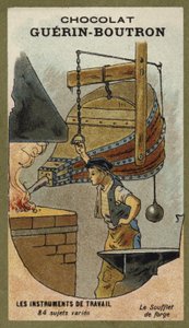 Soufflet dans une forge - French School