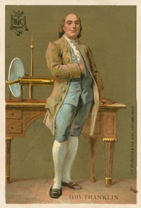 Benjamin Franklin, scientifique, inventeur et politicien américain