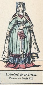 Blanche de Castille, femme de Louis VIII