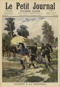 Incident frontalier, 1897 - French School