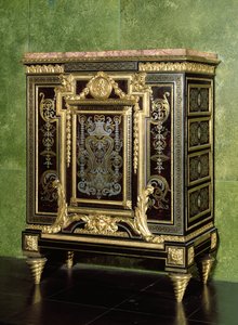Cabinet Boulle, montures en bronze doré, fin du 17e siècle avec modifications ultérieures - French School
