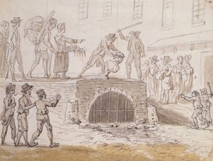 Buste de Marat jeté dans un égout, 5 février 1795