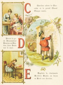 C D E: Chocolat, Dessinateur, Dinde