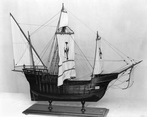 Caravelle de Christophe Colomb (1451-1506) (modèle)