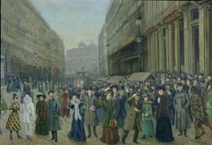Carnaval de Lille (huile sur toile)