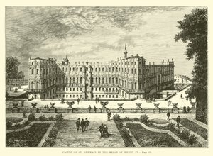 Château de Saint-Germain sous le règne de Henri IV
