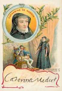 Catherine de Médicis et son mari, Charles IX de France