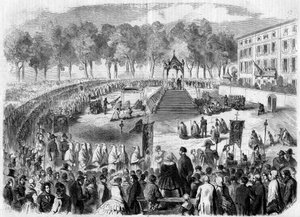 Fête catholique : Fête-Dieu à Toulon, Var (83)