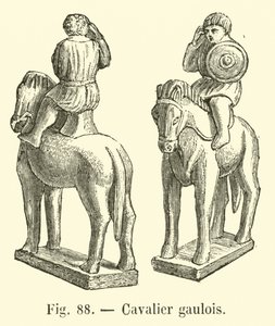 Cavalier gaulois - French School