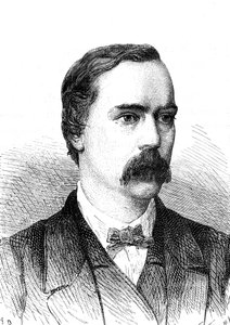 Charles BRIGHT (1832-1888), ingénieur anglais, installation du câble télégraphique transatlantique. Gravure 1868 - French School