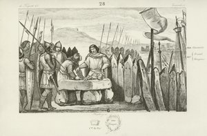 Charles le Gros paie les Vikings 700 pièces d
