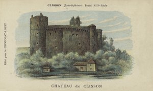 Château de Clisson, Clisson, Loire-Inférieure - French School