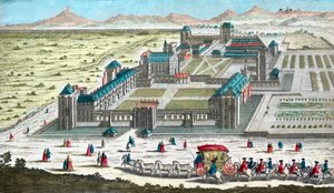 Château de Vincennes près de Paris - au XVIIIe siècle