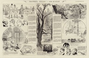 Châteaux anglais, Notes de voyage