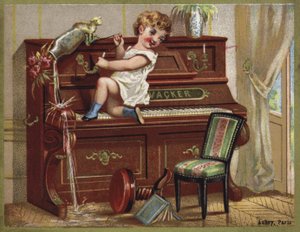 Enfant jouant du piano